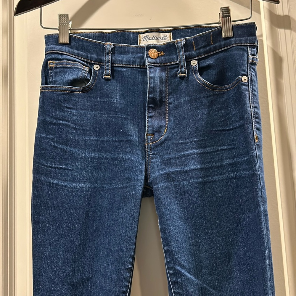 Madewell womens High Riser Skinny stretchy denim Jeans size 27